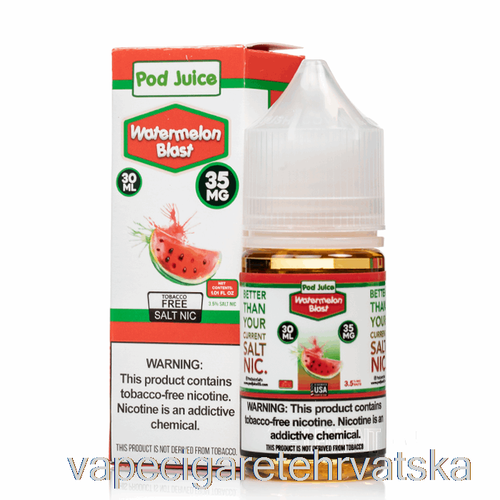 Vape Cigarete Lubenica Blast - Mahuna Sok - 30ml 35mg